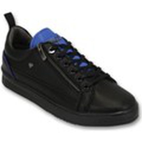 Deportivas Moda Heren Sneakers Maximus Black Blue para hombre - Cash Money - Modalova