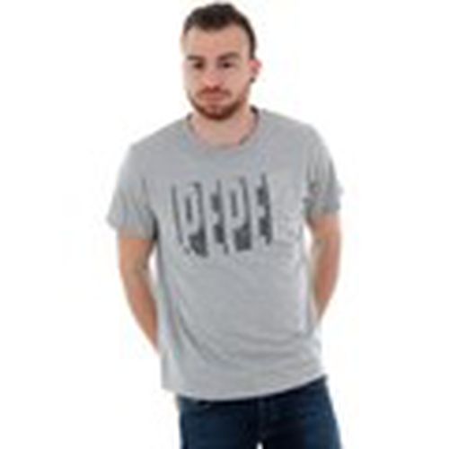 Camiseta PM506371 MAX - 933 GREY MARL para hombre - Pepe jeans - Modalova