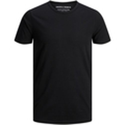 Camiseta 12058529 BASIC O-NECK TEE SS NOOS BLACK para hombre - Jack & Jones - Modalova