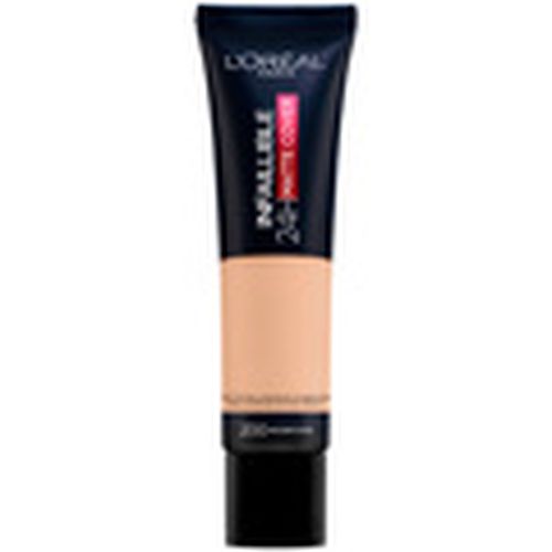 Base de maquillaje Infaillible 32h Matte Cover Foundation 200-golden Sand para mujer - L'oréal - Modalova