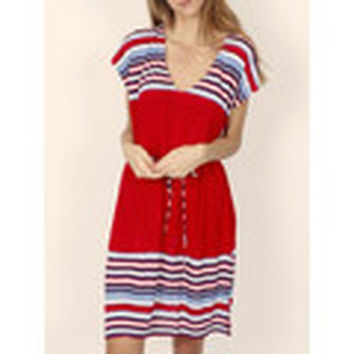 Vestidos Elegante vestido de verano mangas cortas rayas rojas para mujer - Admas - Modalova