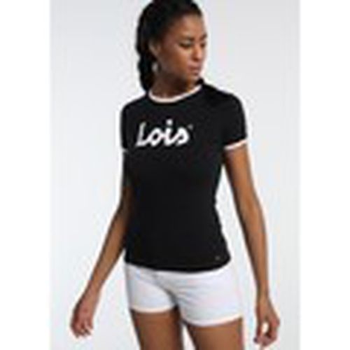 Camiseta T Shirt Noir 420472094 para mujer - Lois - Modalova