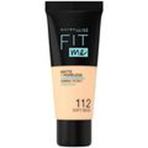 Base de maquillaje Fit Me! Foundation Matte+poreless 112-soft Beige para hombre - Maybelline New York - Modalova