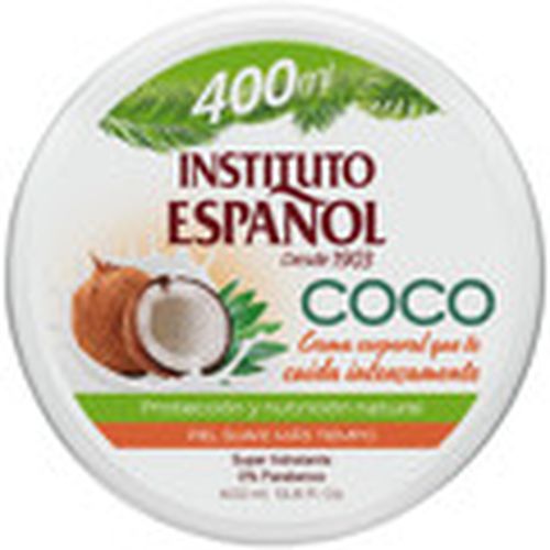 Hidratantes & nutritivos Coco Crema Corporal Super Hidratante 400 ml para hombre - Instituto Español - Modalova