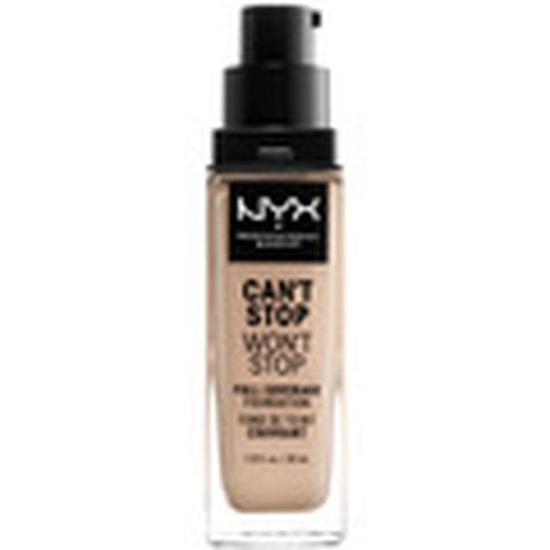 Base de maquillaje Can't Stop Won't Stop Full Coverage Foundation alabaster para hombre - Nyx Professional Make Up - Modalova