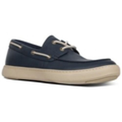 Mocasines LAWRENCE BOAT SHOES MIDNIGHT NAVY CO para hombre - FitFlop - Modalova