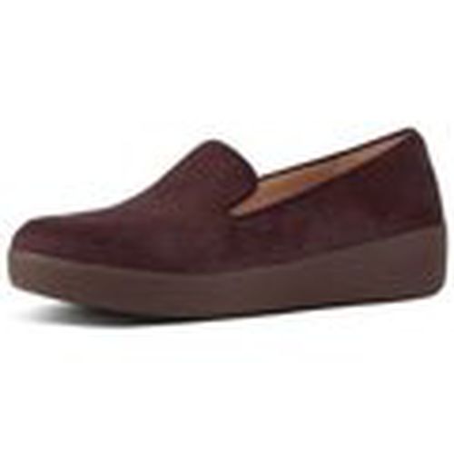 Mocasines AUDREY FAUX PONY SMOKING SLIPPERS BERRY para mujer - FitFlop - Modalova