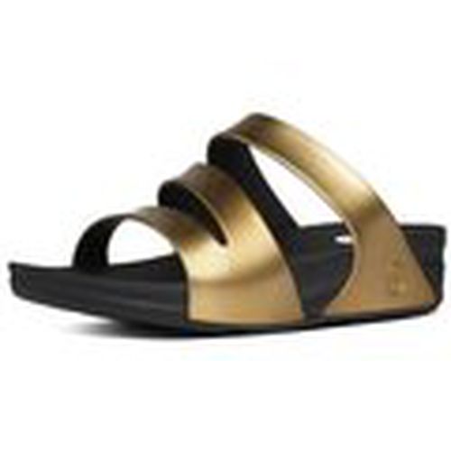 Sandalias Superjelly TM twist metallic gold mirror para mujer - FitFlop - Modalova