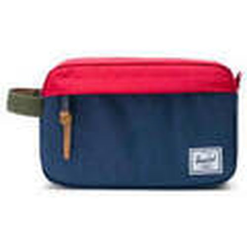 Neceser Chapter Navy/Red/Woodland Camo para mujer - Herschel - Modalova