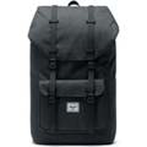 Mochila Little America Black Crosshatch/Black para mujer - Herschel - Modalova