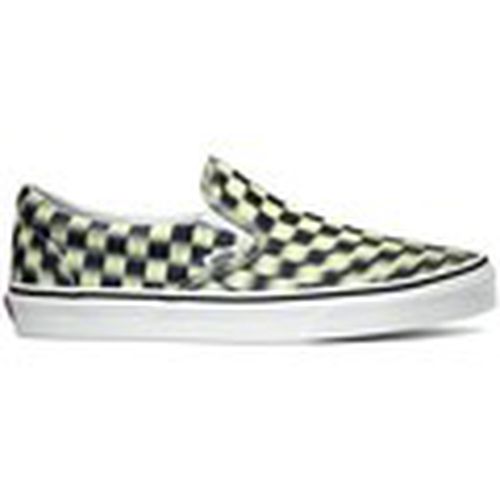 Zapatillas de tenis Classic Slip-On (Blur Check) Black/Classic para hombre - Vans - Modalova