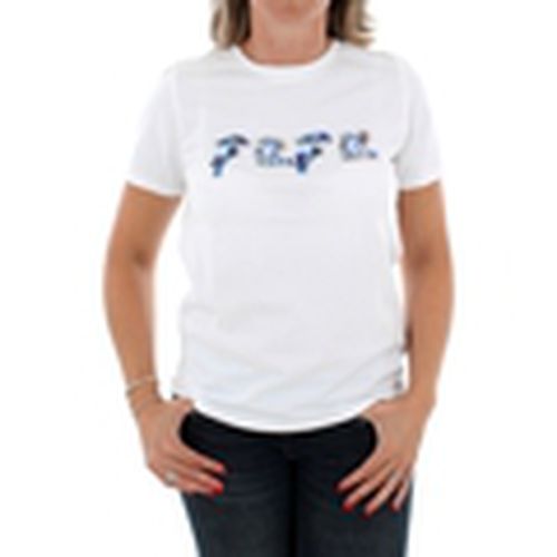 Camiseta ADA PL504145 802 OPTIC WHITE para mujer - Pepe jeans - Modalova