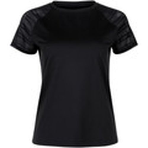 Camiseta Camiseta deportiva de manga corta Powerful negra Cheek para mujer - Lisca - Modalova