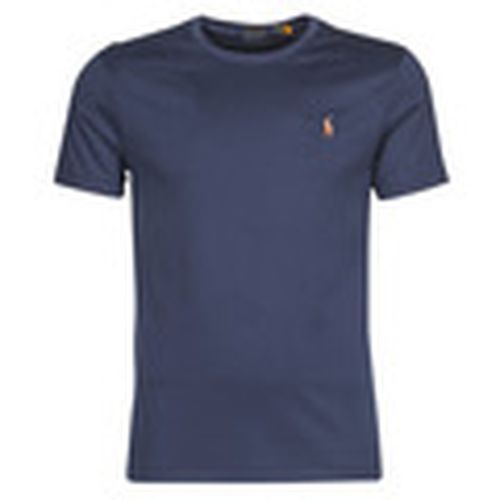 Camiseta T-SHIRT AJUSTE COL ROND EN PIMA COTON LOGO PONY PLAYER MULTICOLO para hombre - Polo Ralph Lauren - Modalova