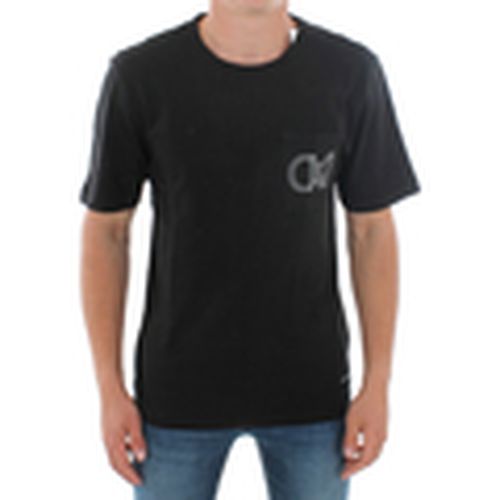 Camiseta J30J309612 099 BLACK para hombre - Calvin Klein Jeans - Modalova