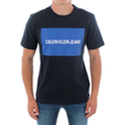 Camiseta J30J307850 904 NAVY para hombre - Calvin Klein Jeans - Modalova