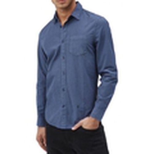 Camisa manga larga PM306735 575 NAVAL BLUE para hombre - Pepe jeans - Modalova