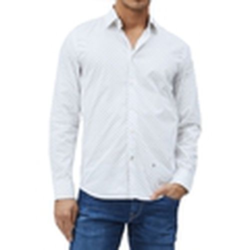 Camisa manga larga PM306725 800 WHITE para hombre - Pepe jeans - Modalova