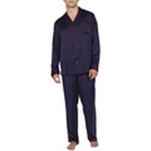 Pijama Classic Pijama de satén pantalón camisa para hombre - Admas - Modalova