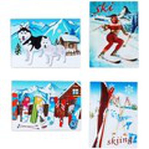 Figuras decorativas Magnéticos Nieve Set 4 U para - Signes Grimalt - Modalova