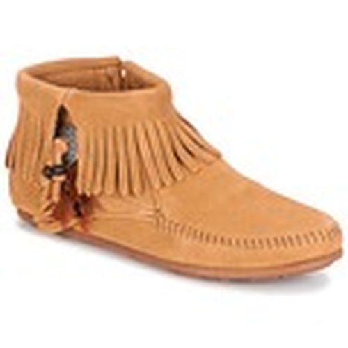 Botines CONCHO FEATHER SIDE ZIP BOOT para mujer - Minnetonka - Modalova