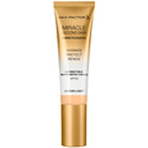 Base de maquillaje Miracle Touch Second Skin Found.spf20 2-fair Light para hombre - Max Factor - Modalova