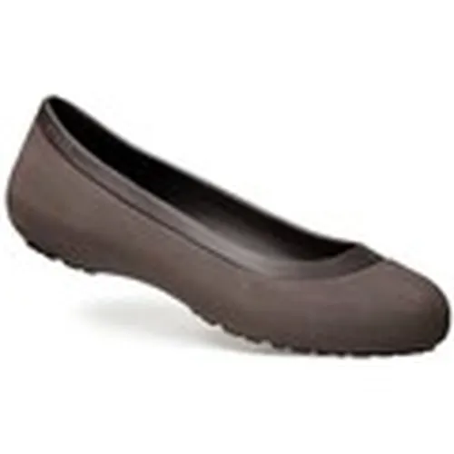 Bailarinas Mammoth Leopard Lined Flat para mujer - Crocs - Modalova