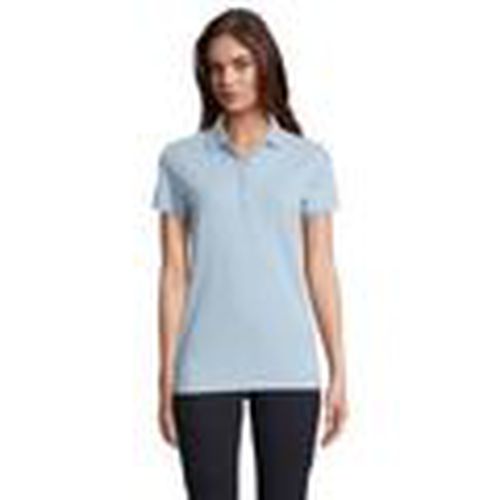 Polo OWEN WOMEN-POLO PIQUÉ MUJER CON TAPETA OCULTA DE ALGODÓN para mujer - Sols - Modalova