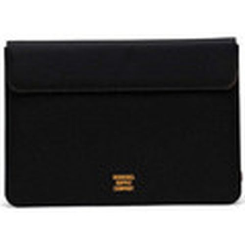 Funda Portatil Spokane Sleeve for MacBook Black Ripstop/Blazing Orange para mujer - Herschel - Modalova