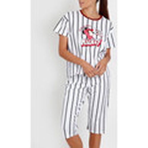 Pijama Camiseta de pantalones pijama Mickey Beisbol Disney para mujer - Admas - Modalova