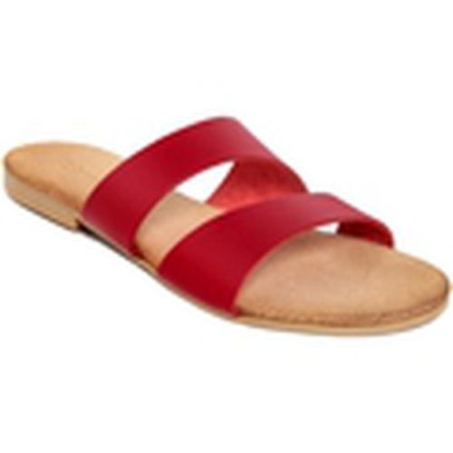 Sandalias 100_ROSSO para mujer - Lionellaeffe Eccellenza Toscana - Modalova