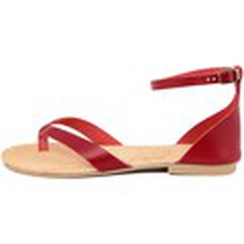 Sandalias 141_ROSSO para mujer - Lionellaeffe Eccellenza Toscana - Modalova