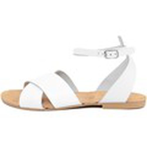 Sandalias 152_BIANCO para mujer - Lionellaeffe Eccellenza Toscana - Modalova