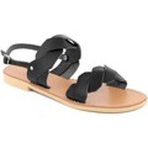 Sandalias 402_VACC_NERO para mujer - Donna Toscana - Modalova