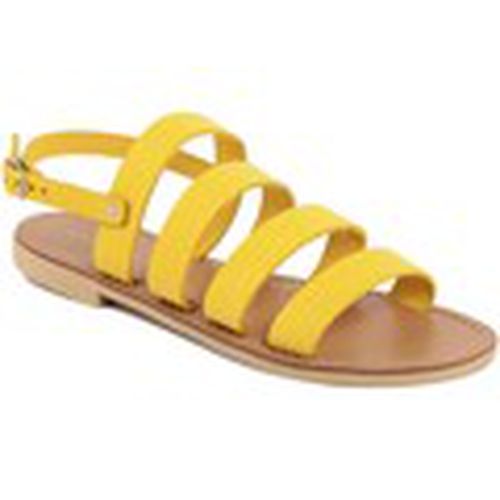 Sandalias F12_GIALLO para mujer - Donna Toscana - Modalova