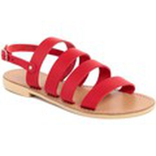 Sandalias F12_ROSSO para mujer - Donna Toscana - Modalova