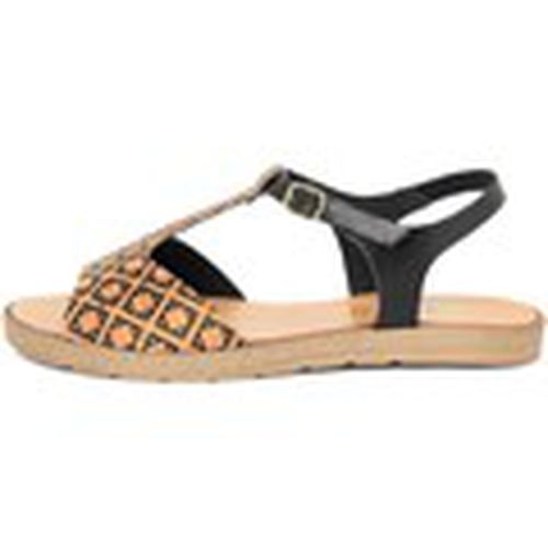 Sandalias GR049_NERO_SUGHERO para mujer - Gagliani Renzo - Modalova