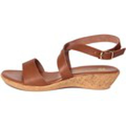 Sandalias GR031_TAN para mujer - Gagliani Renzo - Modalova