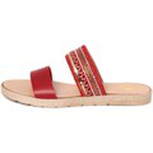 Sandalias GR041_ROSSO_MULTI para mujer - Gagliani Renzo - Modalova