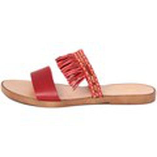 Sandalias GR043_ROSSO_MULTI para mujer - Gagliani Renzo - Modalova