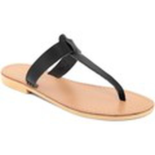 Sandalias SOFIA_VACC_NERO para mujer - Donna Toscana - Modalova