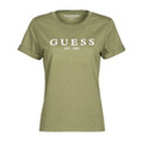 Camiseta ES SS 1981 ROLL CUFF TEE para mujer - Guess - Modalova