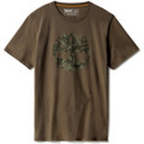 Camiseta Logo arbre camouflage para hombre - Timberland - Modalova