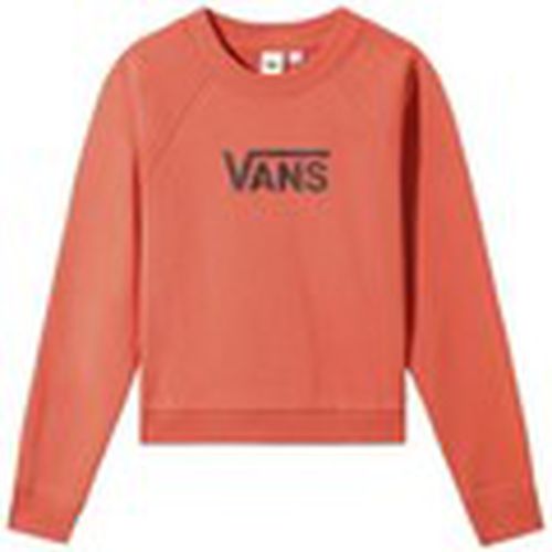 Jersey Sweatshirt Flying V Ft Boxy Crew Paprika para mujer - Vans - Modalova