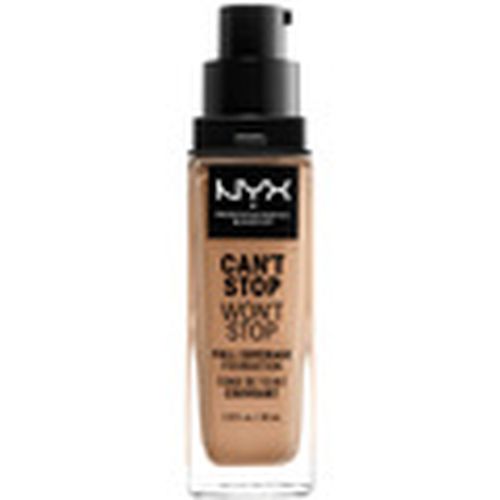 Base de maquillaje Can't Stop Won't Stop Full Coverage Foundation neutral Buff para mujer - Nyx Professional Make Up - Modalova