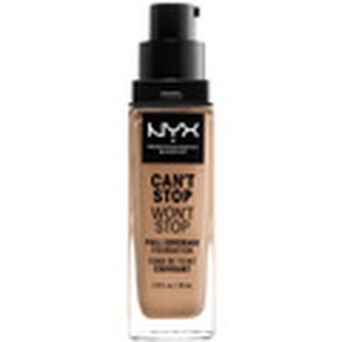 Base de maquillaje Can't Stop Won't Stop Full Coverage Foundation classic Tan para mujer - Nyx Professional Make Up - Modalova