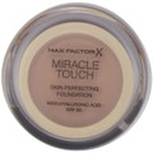 Base de maquillaje Miracle Touch Liquid Illusion Foundation 045-warm Almond para hombre - Max Factor - Modalova