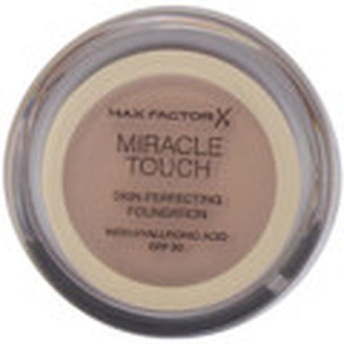 Base de maquillaje Miracle Touch Liquid Illusion Foundation 045-warm Almond para mujer - Max Factor - Modalova