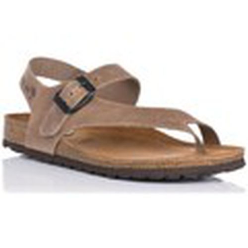 Sandalias Sandalias planas 7162 Mujer TAUPE para mujer - Interbios - Modalova