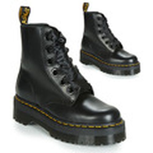 Botines MOLLY BLACK BUTTERO para mujer - Dr. Martens - Modalova